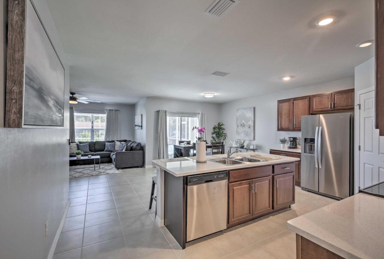 Modern Home With Heated Pool, 3 Mi To Beach Cape Coral Dış mekan fotoğraf